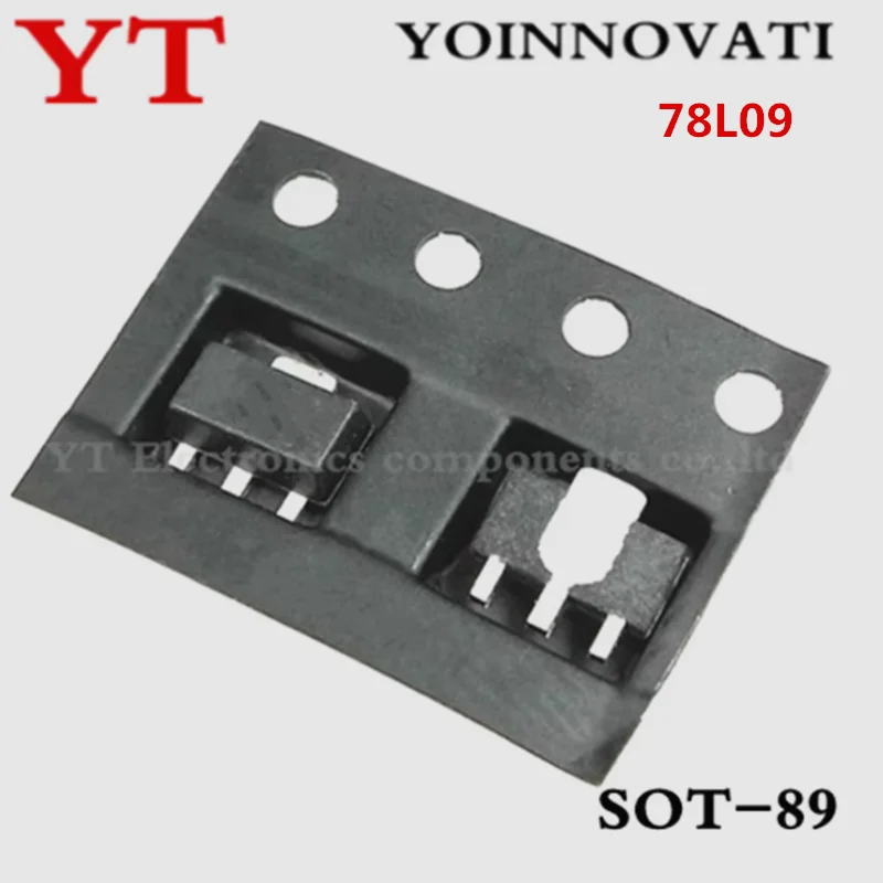 50PCS 500Pcs 78L09 L78L09 7809 SMD -89 Best quality
