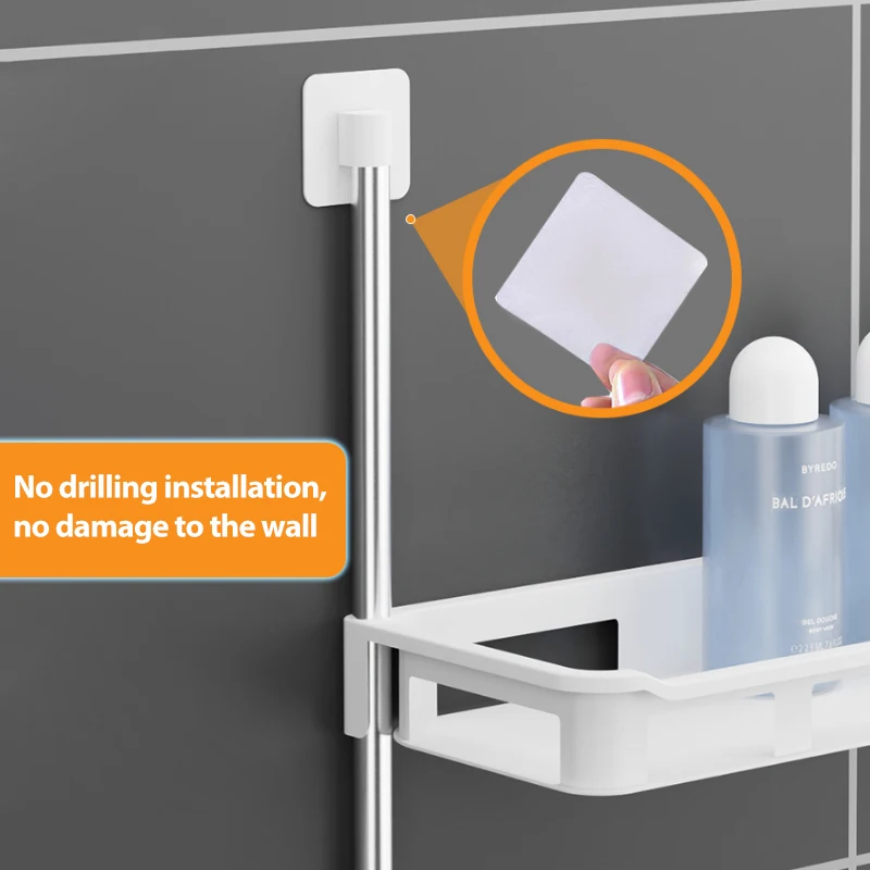 Shelf Above The Toilet Tank,Toilet Rack,Punch-free Multi-functional Storage Rack With Supporting Feet Bathroom Accessories