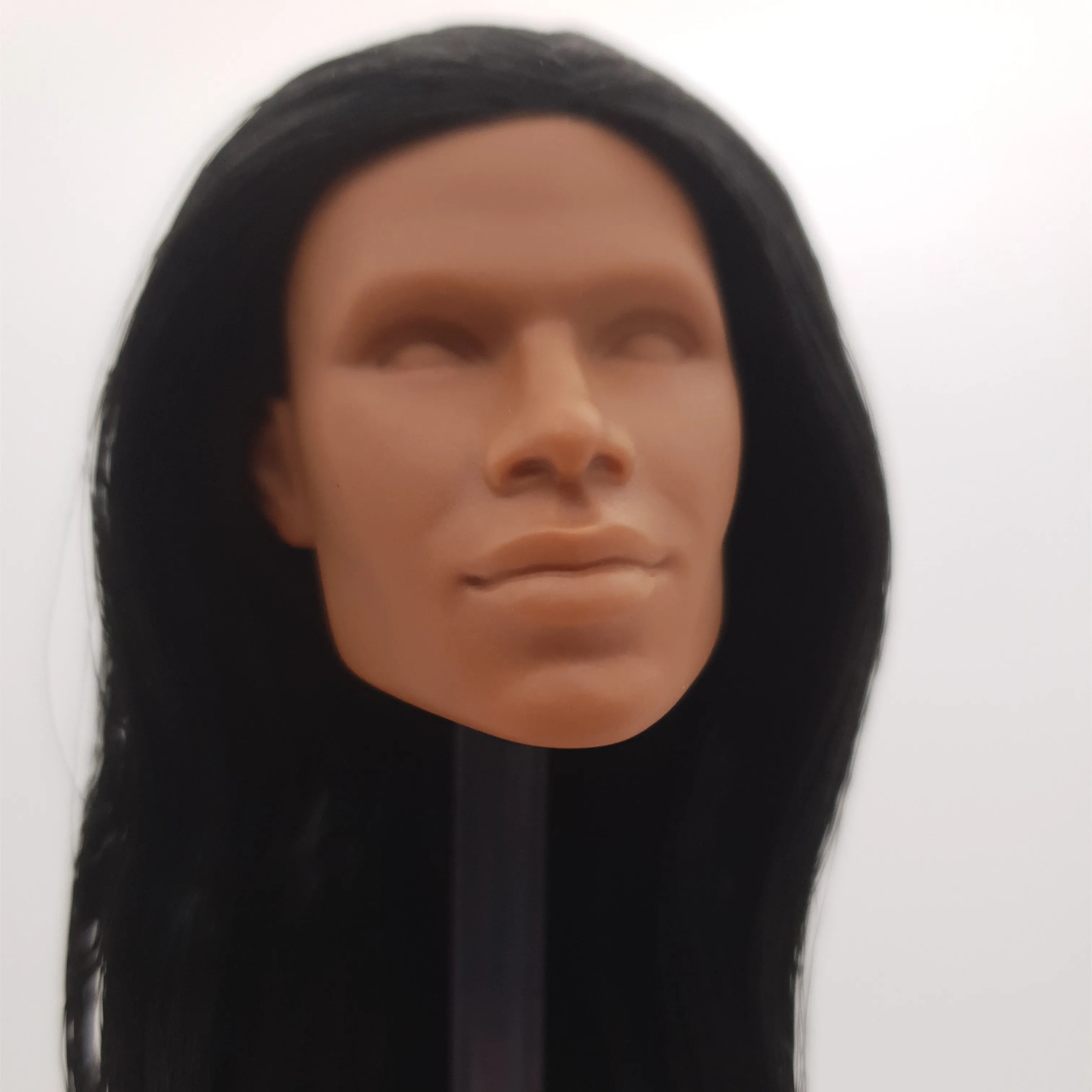 

Fashion Royalty Light Honey Skin Black Hair Rerooted Tobias Alsford Integrity Homme 1/6 Scale Male Doll Head