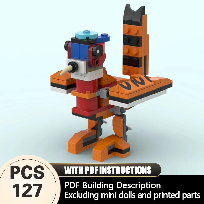 

Creators Animal Series Model MOC Building Bricks Pheasant Modular Technology Gifts Holiday Assemble Children Toys Suit