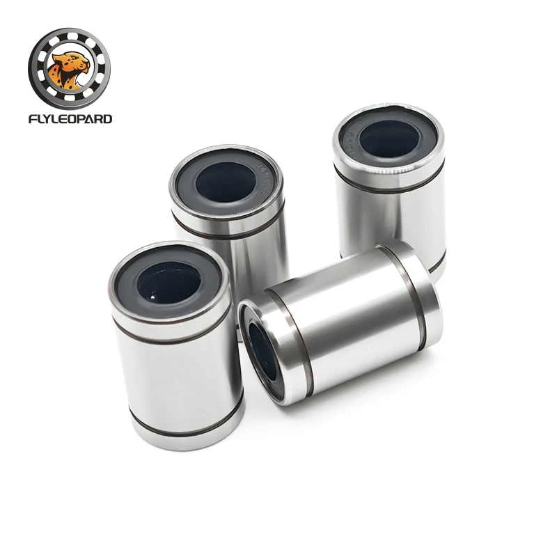 2PCS LM10UU Linear Ball Bearing 10×19×29mm  Precision Ground for CNC, 3D Printer, Linear Guide