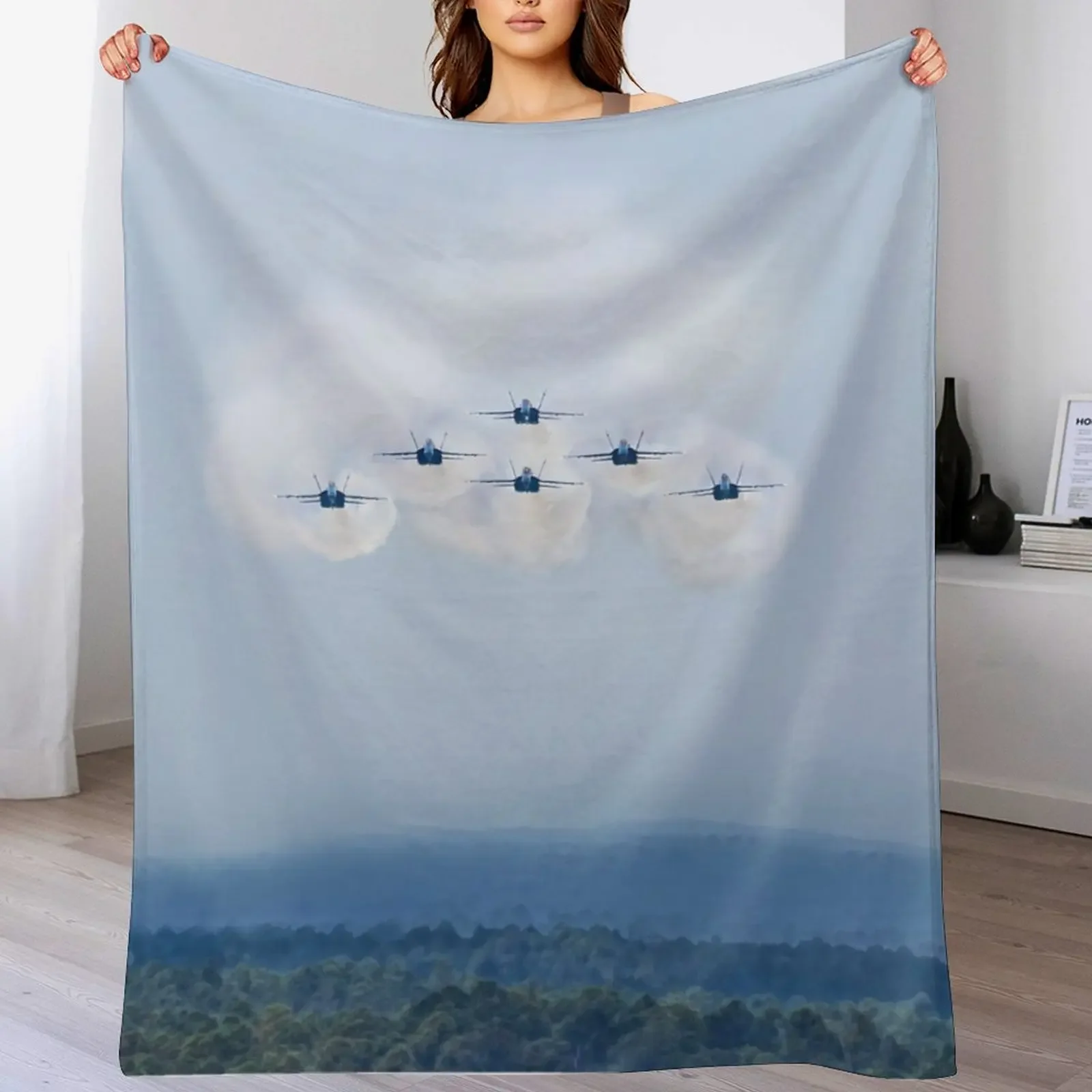 Got You In My Sights Throw Blanket Cozy Napping Blanket Gift for Mom Dad