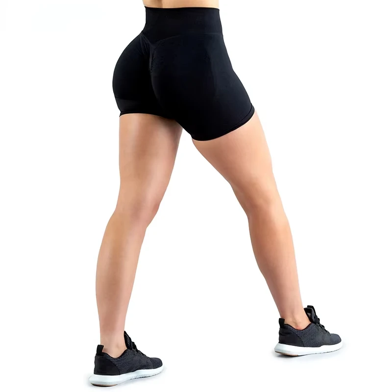 2.0 shorts dinâmicos pro sólido surnch sem costura meia calça feminina roupas de fitness macias calças de yoga ginásio correndo bicicleta wear