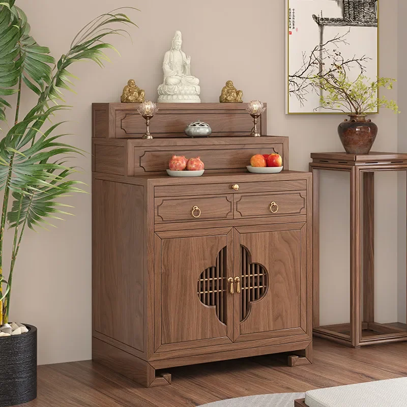 DSAHousehold Tibetan table Incense table Buddhist Modern Buddhist hall Buddha  Ladder tribute table
