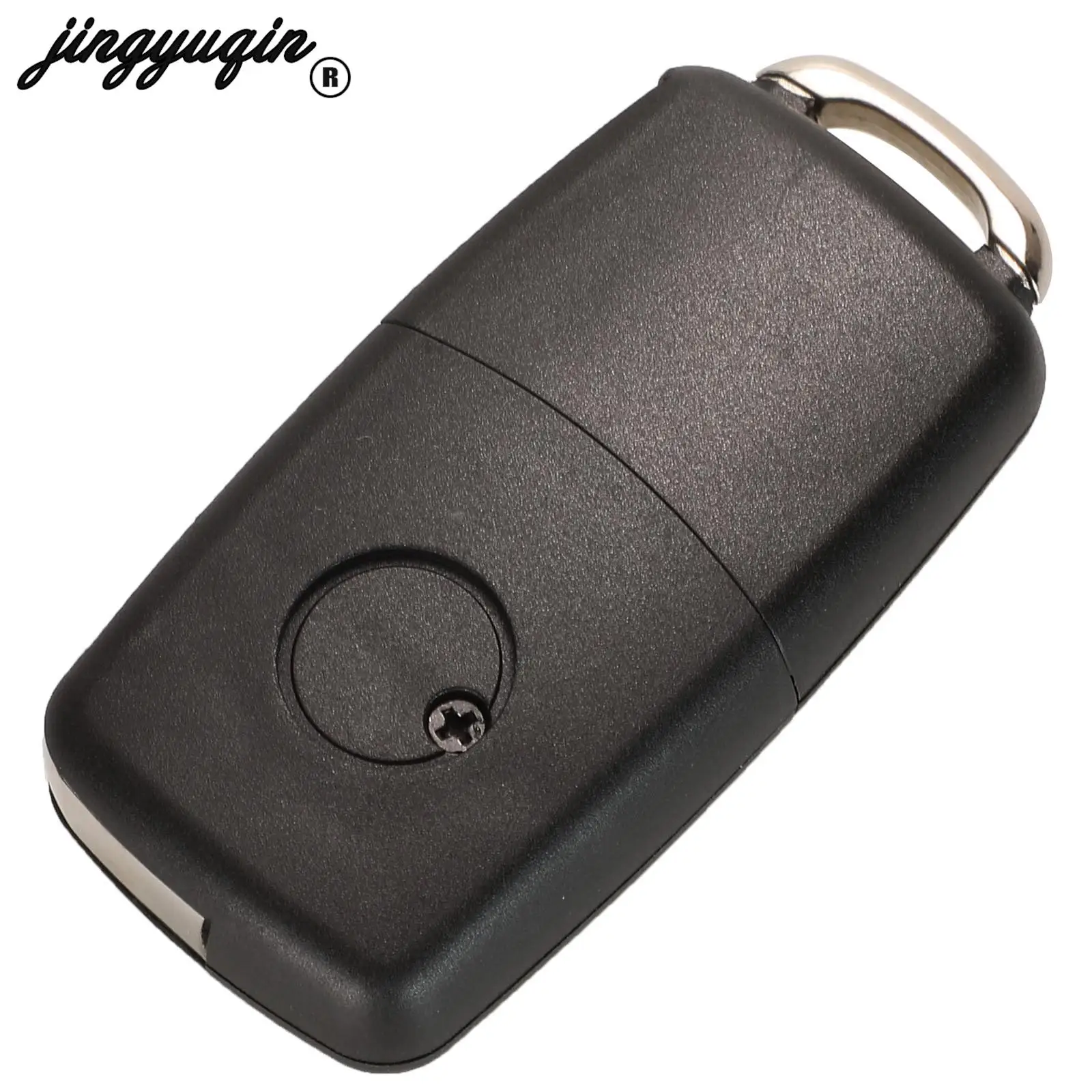 jingyuqin 1K 0959753 G 1J 0959753   DA/ AH dla VW Volkswagen Beetle Bora Golf Passat Polo ID48 Chip 434 MHz Flip Remote Key 3 przyciski