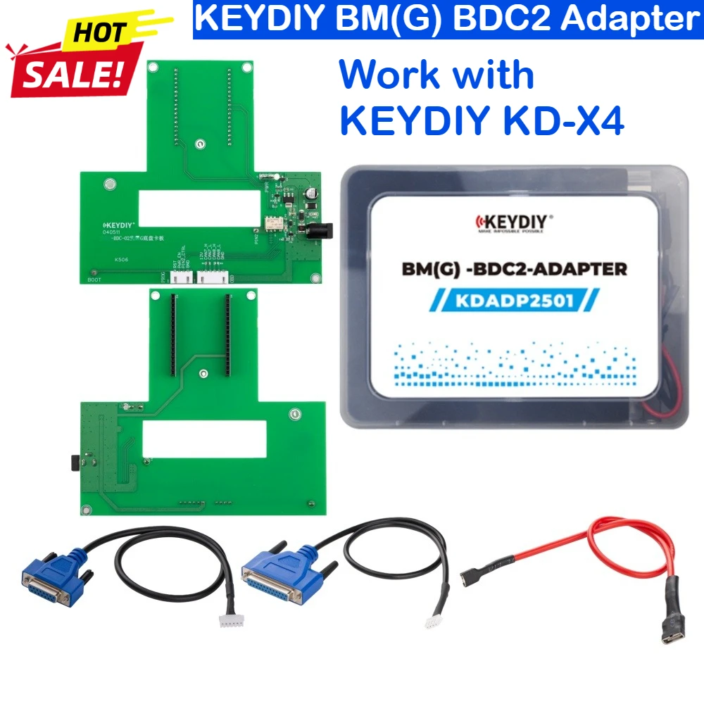 

KEYDIY BM(G) BDC2 Adapter KEYDIY BDC2 Adapter KDADP2501 Work with KEYDIY KD-X4