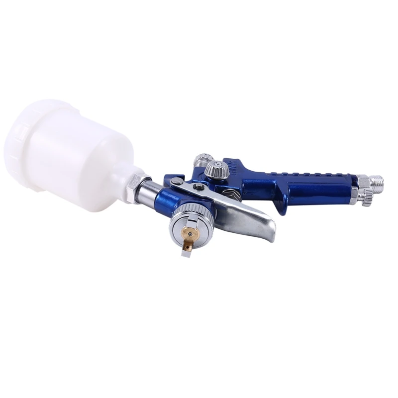 New 1.0MM Nozzle H-2000 Professional HVLP Spray Gun Mini Air Paint Spray Guns Airbrush For Painting Car Aerograph