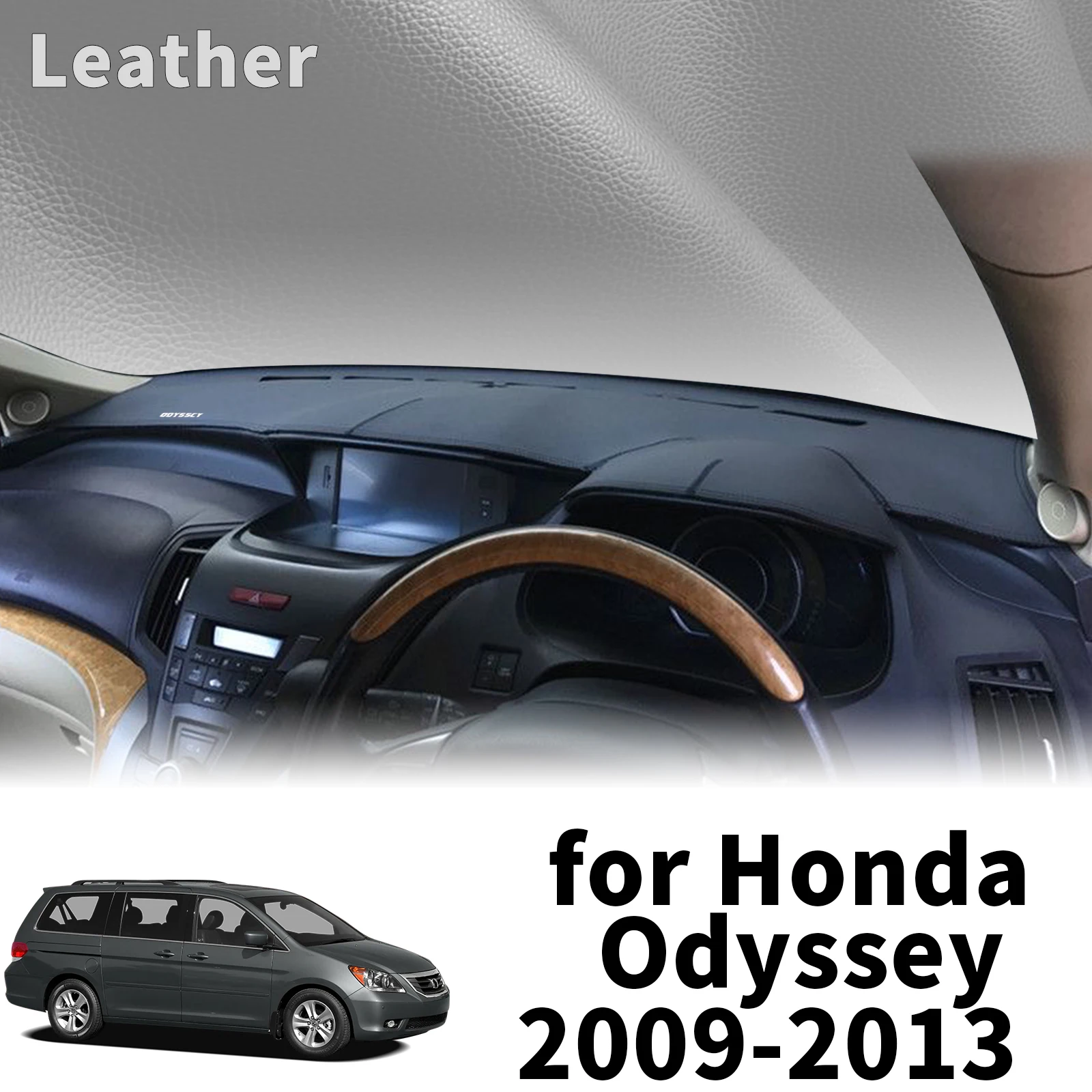

fit for Honda Odyssey 2009 2010 2011 2012 2013 Dashmat Dashboard Cover Pad Protective Carpet DashMat Sunshade Car Accessories