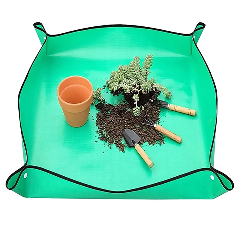 

Plant Regeneration Mat Waterproof Transplant Mat Portable Square Foldable And Easy To Clean Succulent Transplant Mat