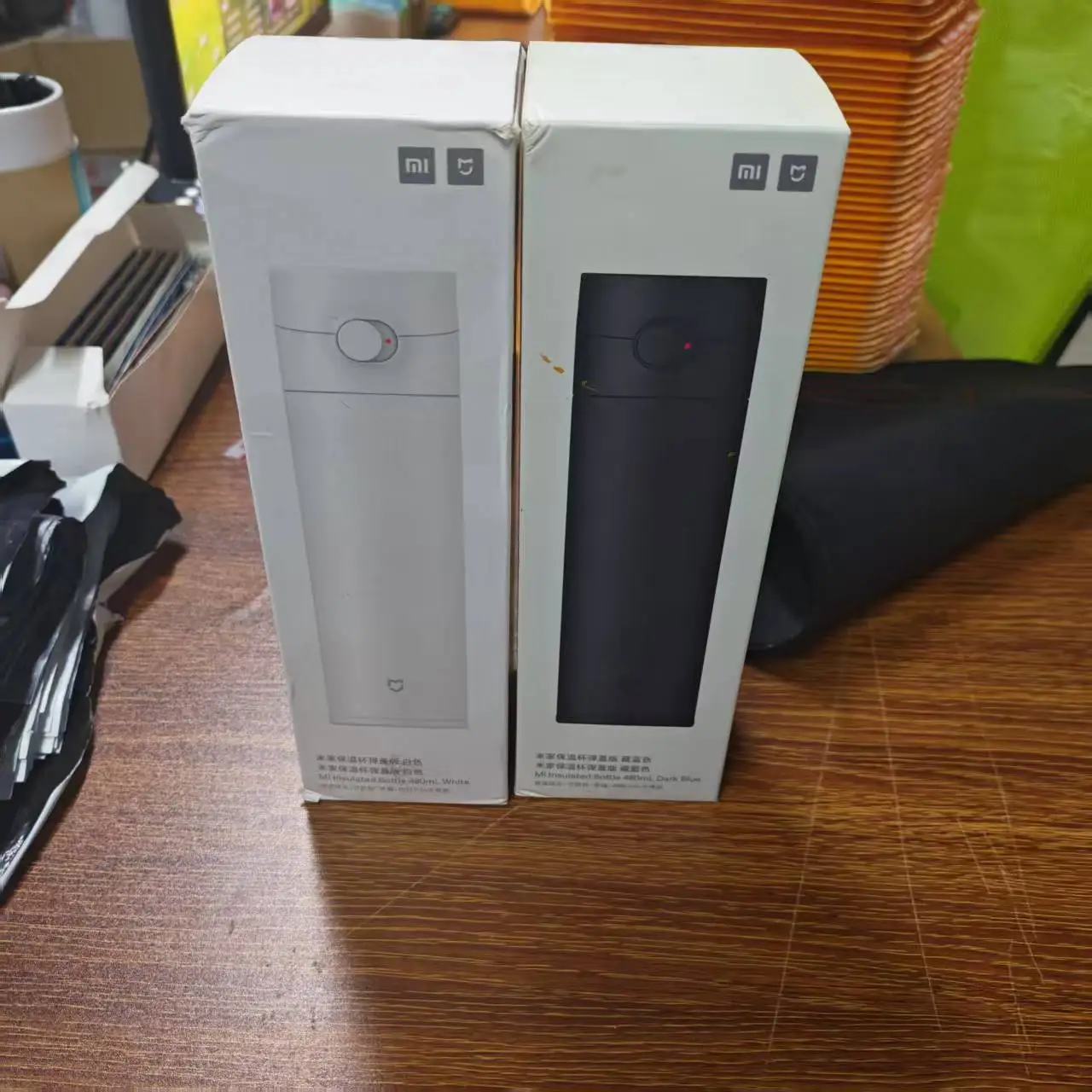 

Xiaomi Mijia Thermos Cup 2 Flip-top 480ml Stainless Steel Vacuum Capacity Travel Portable Water Cup Insulation Lock Cold