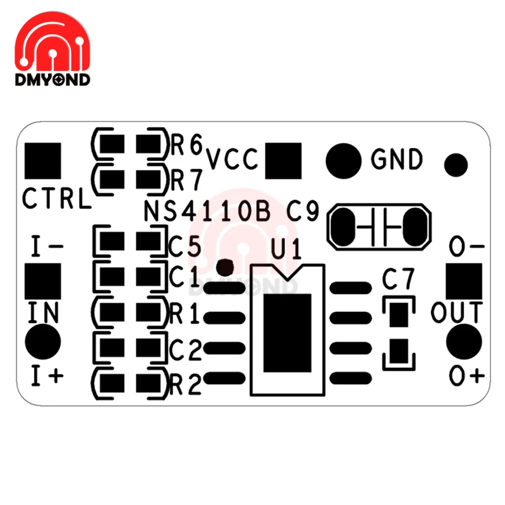 NS4110B DC 6-14V Differential Amplifier Board 18W Digital Class D/AB Audio Power Amplifier