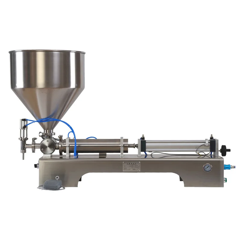 

Single Head Pneumatic Paste Filling Machine Glue Small Filling Machine Fully Automatic Quantitative Liquid Filling Machine