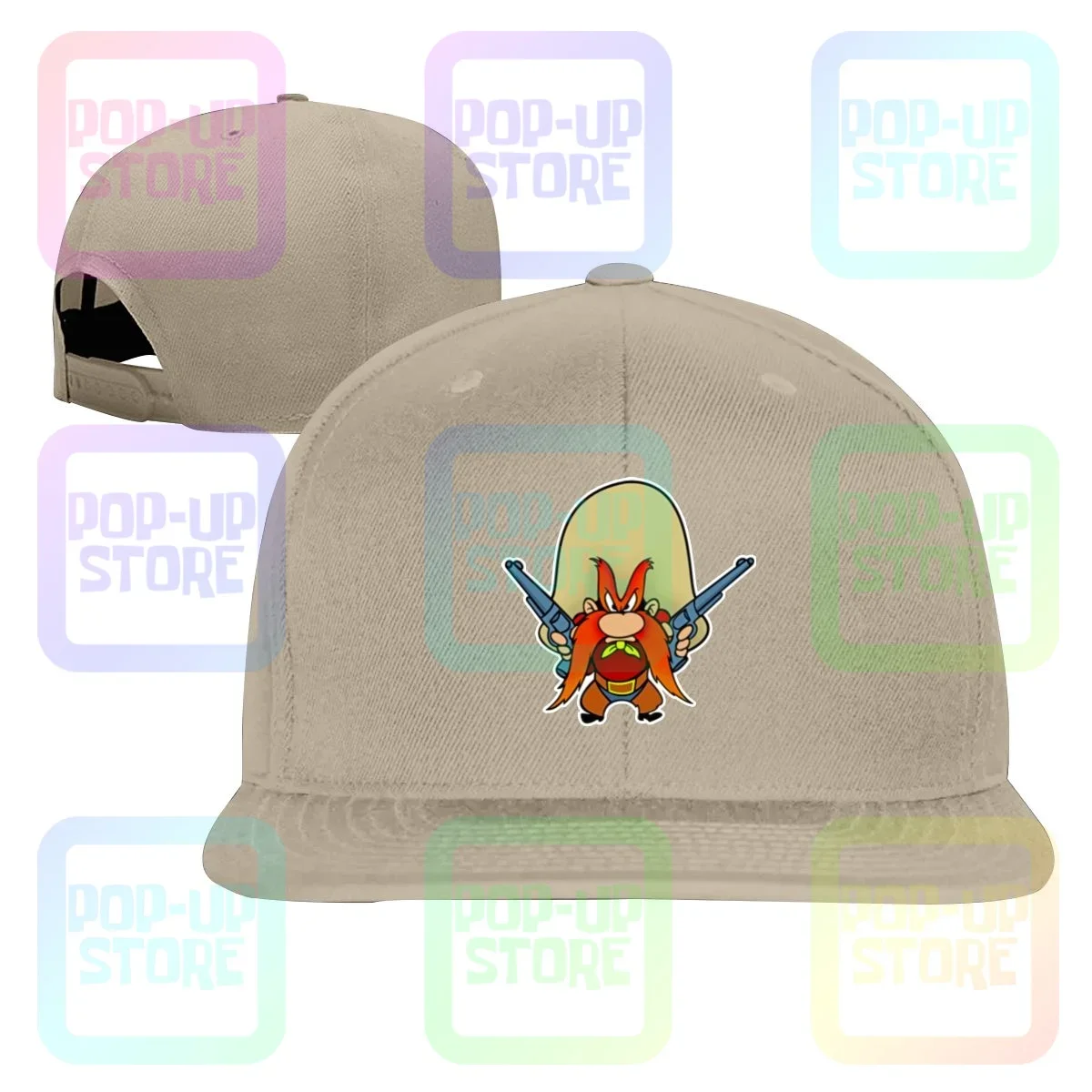 Yosemite Sam Cowboy 49Er Pistol Shooting revolver Cartoon Wild We Snapback Cap berretti da Baseball Trend migliore qualità