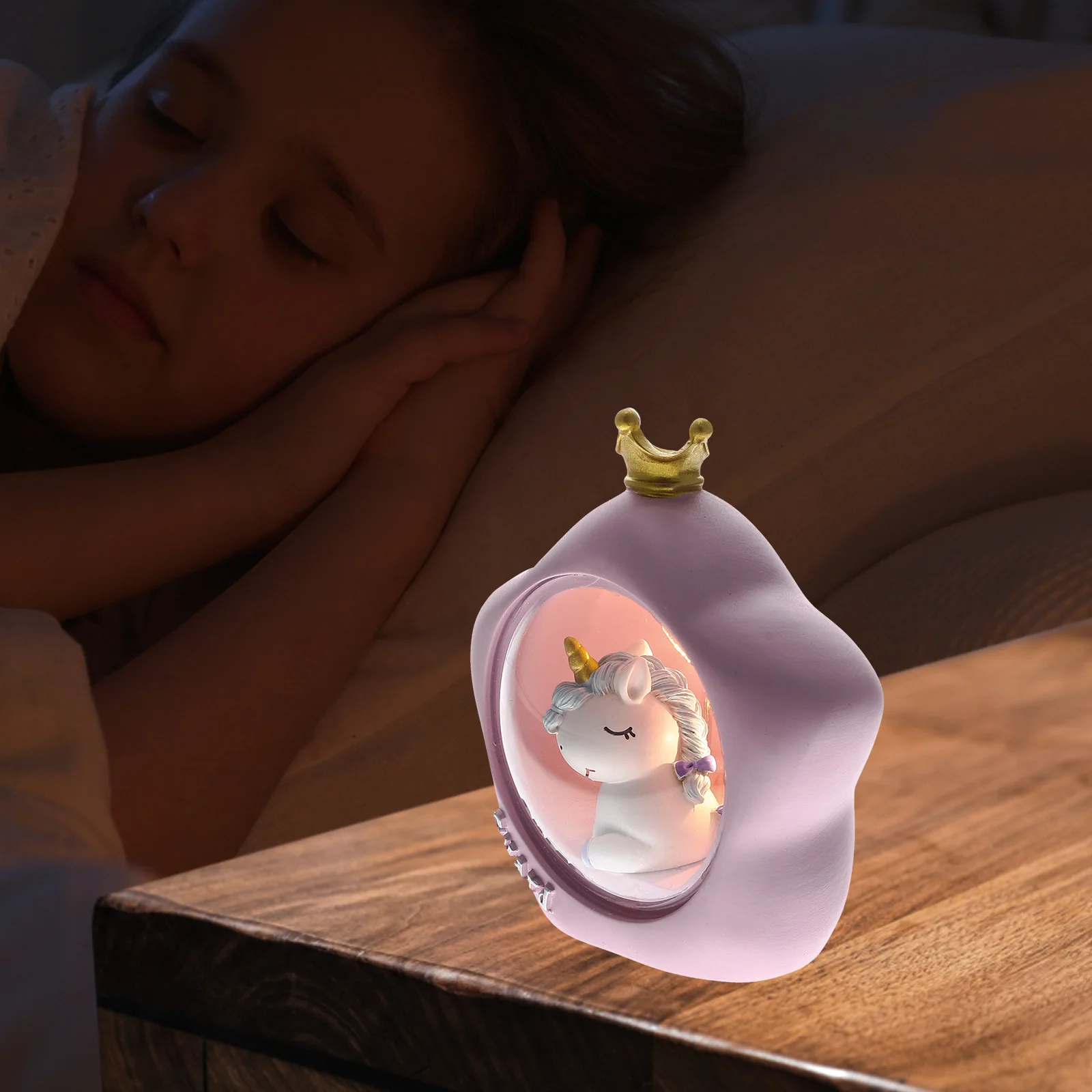 

Star Light naments Cartoon Lamp Kids Bedroom Night Light Travel Camping Gift Idea Resin Powered Gentle Eye Protection