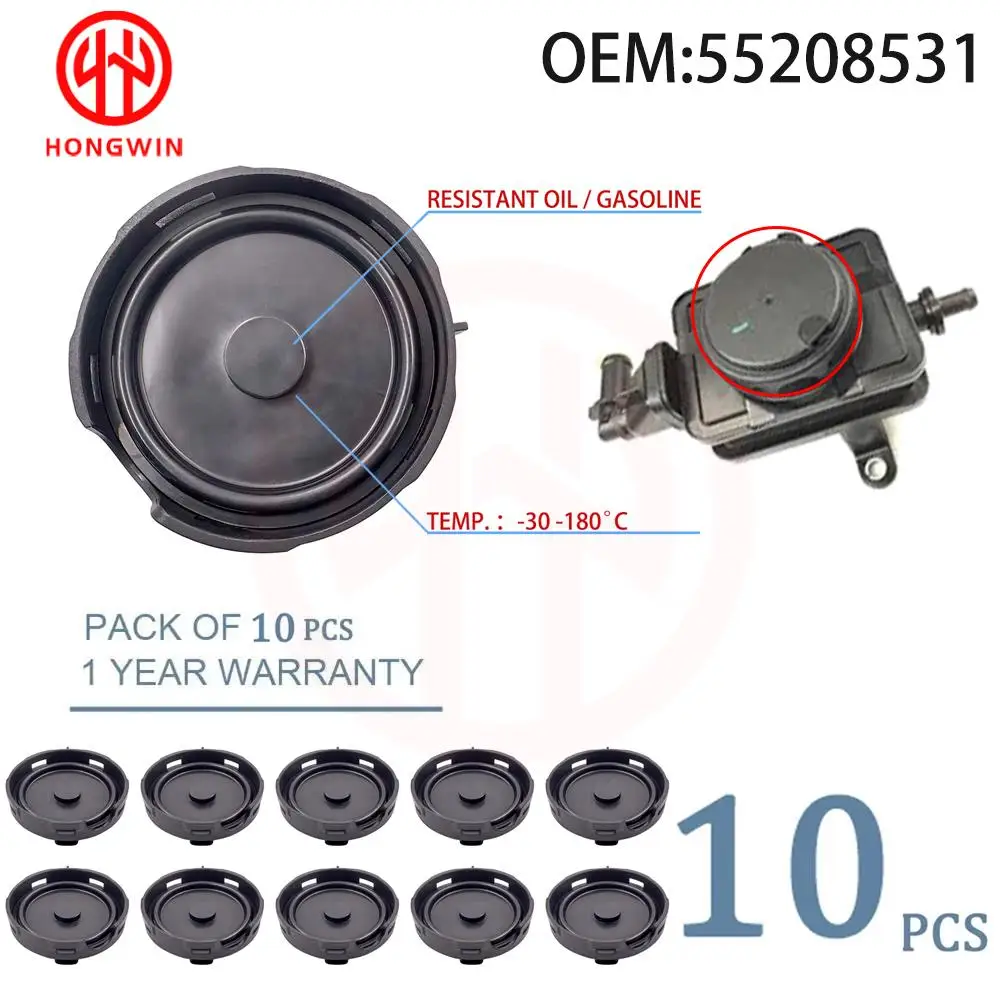 1/10PCS 55208531 70358414 68119589AA Crankcase Ventilation Oil Separator Cover For FIAT GRANDE PUNTO NUOVA BRAVO LINEA LANCIA