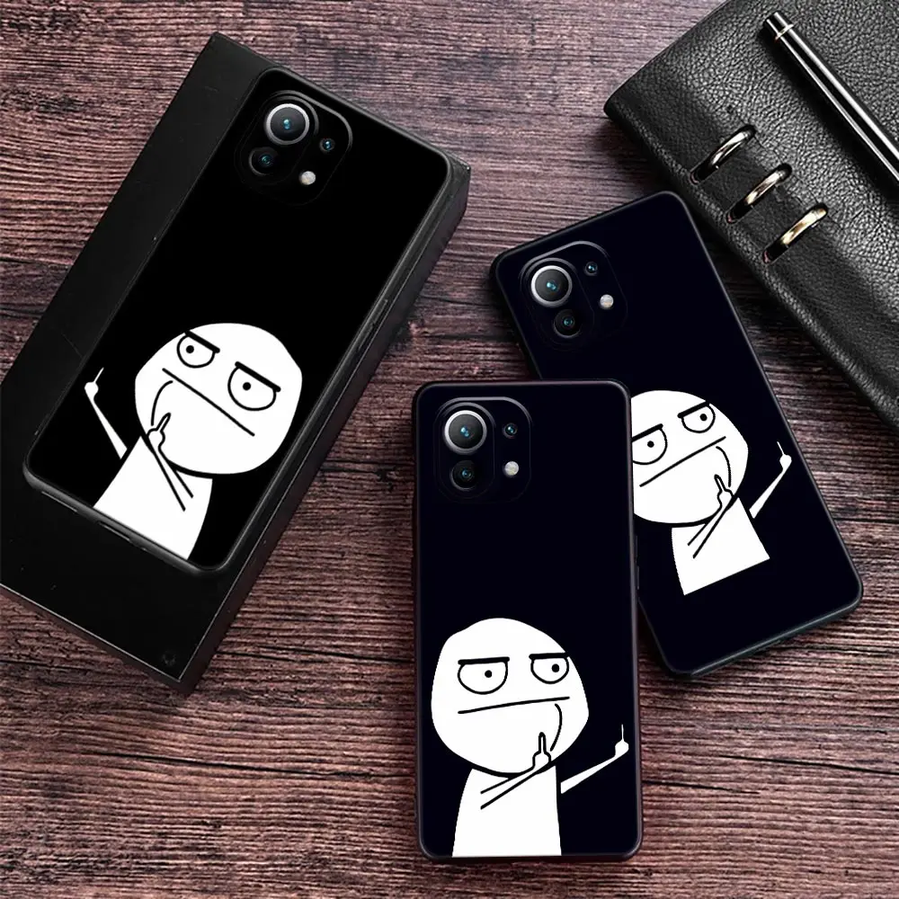 

Funny Man Middle Finger Phone Case For Xiaomi 13T Pro Case Xiaomi 11 Lite 5G NE 12T 12 13 Pro 12 Lite 10 Back Cover Fundas Coque