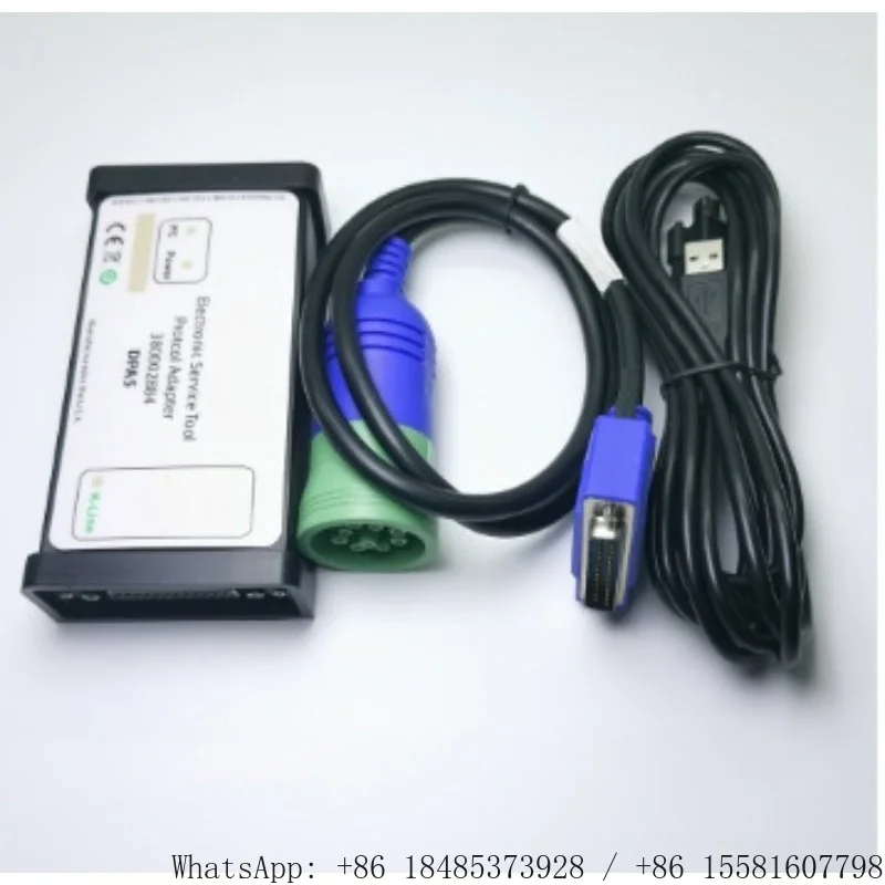 DPA5 380002884 Protocol Adapter Agricultural Machinery Diesel Engine Diagnostic Scanner Full Set Service Tool
