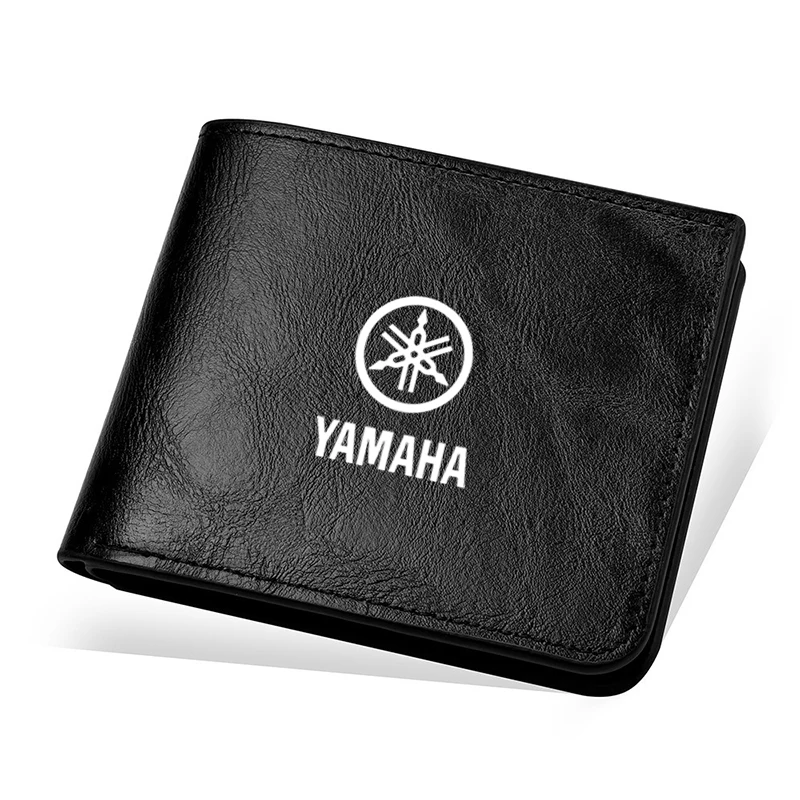 

New Leather Motorcycle Driver's license Cover Holder ID Credit Card Wallet Suede For Yamaha Car Styling