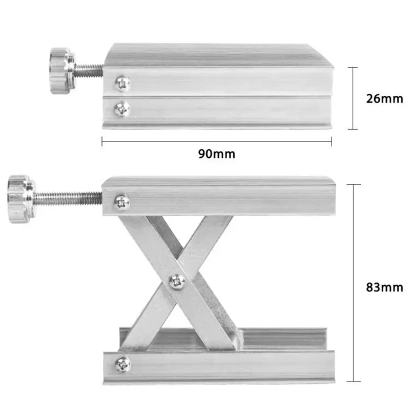 Bracket Laser Platform Bracket Stand Baseleveling Adjustment Alloy Leveling Lift Laser Aluminum Lift Stand Level Machine Lifting