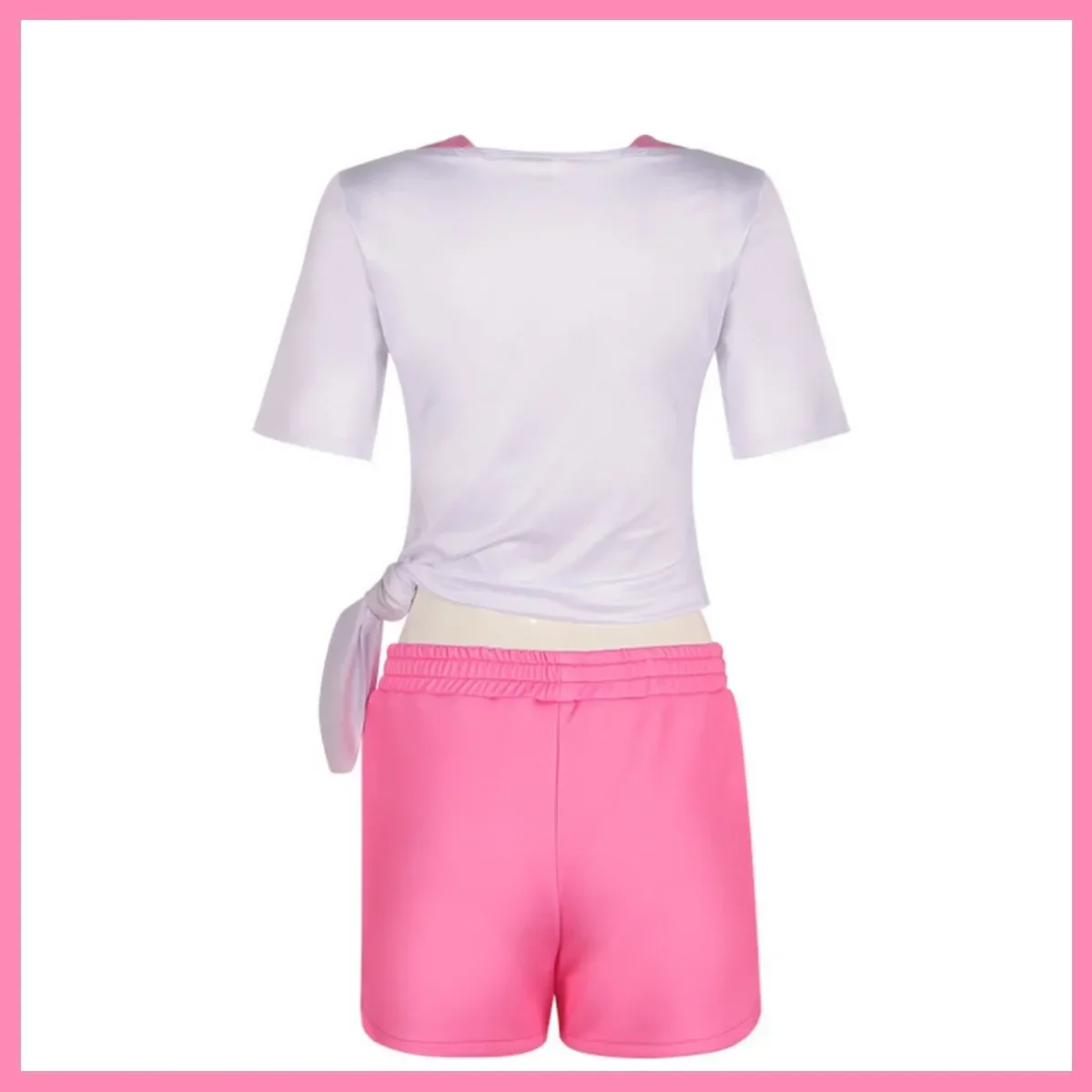 Anime Pripara Hojo Sophy Manaka Laala Cosplay Costume SoLaMi SMILE T-shirt Pink Shorts Uniform Woman Kawaii Carnival Party Suit