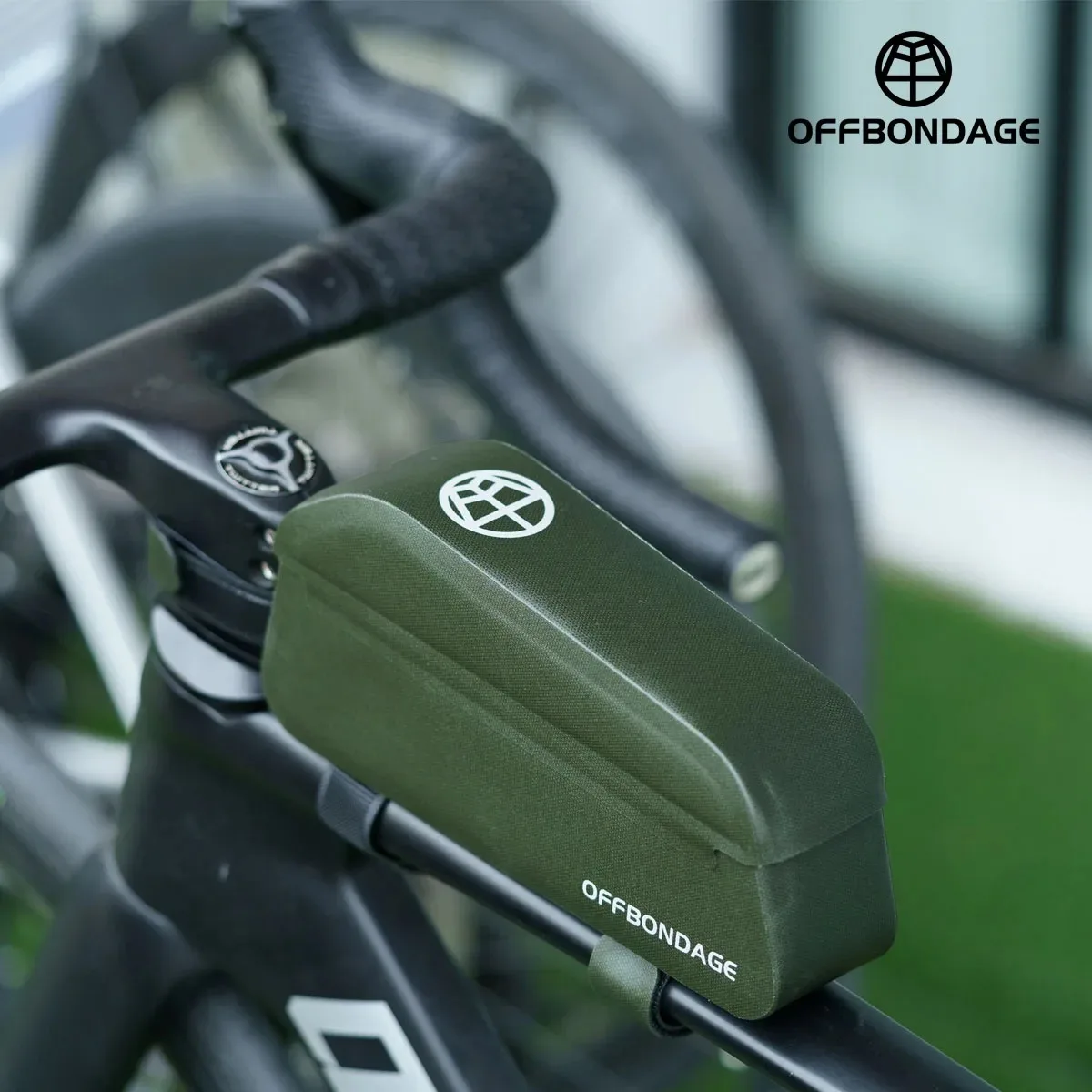 

OFFBONDAGE Велосипедная сумка Сумка с крючком Магнитная верхняя сумка-труба Водонепроницаемая сумка для верховой езды Сумка для хранения горного велосипеда Передняя сумка для шоссе Велоспорт