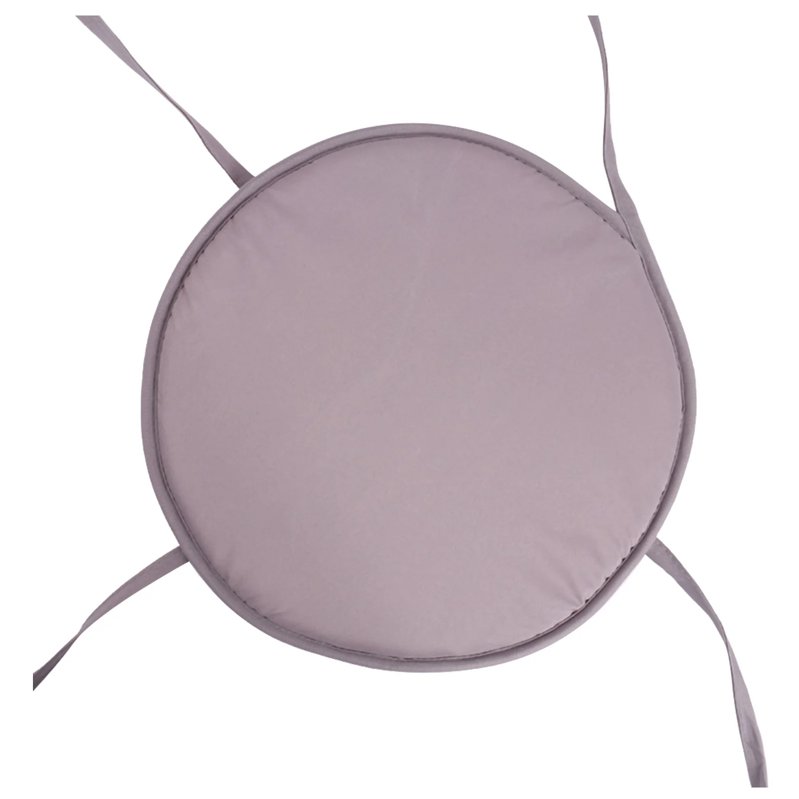 

Round Cushion 38Cm Light Grey Thick Sponge For Chair Sofa Bed Home Office Restaurant Car Decor Seat Cushions For Home Round Seat