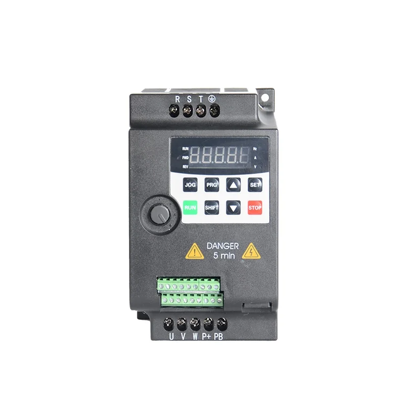 3 Phase Output VFD 0.75kw 1hp Frequency Inverter 380V Three Phase Input