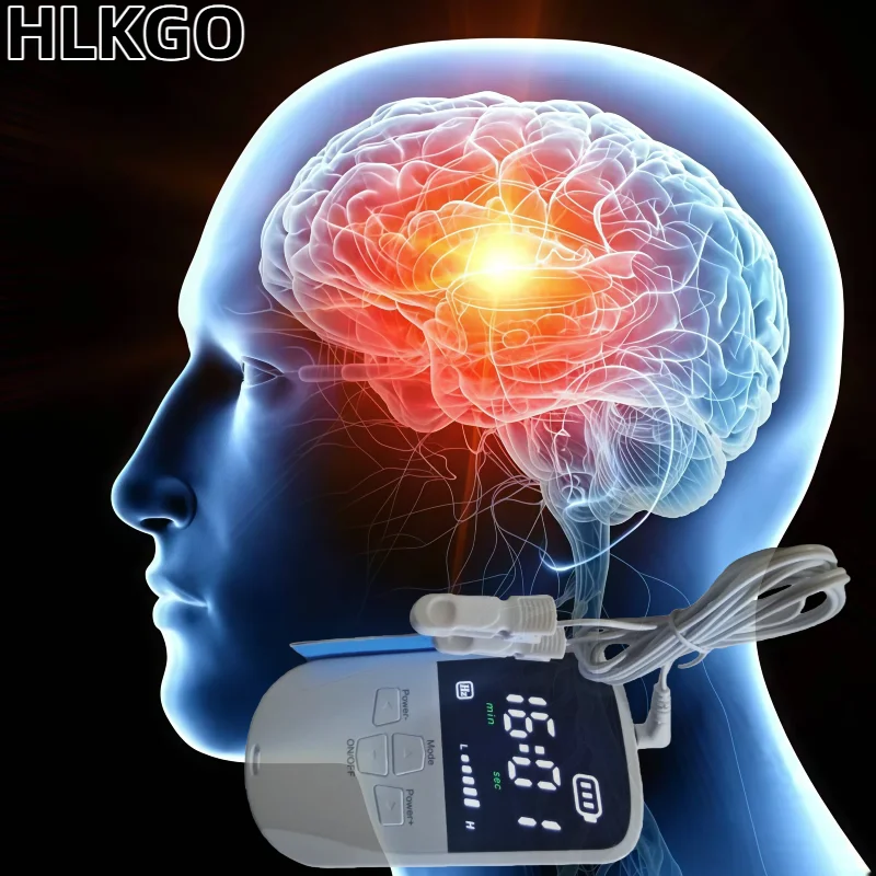 CES Therapy for Insomnia and Migraine, Transcranial Microcurrent Sleeping Aids Device Anxiety Depression