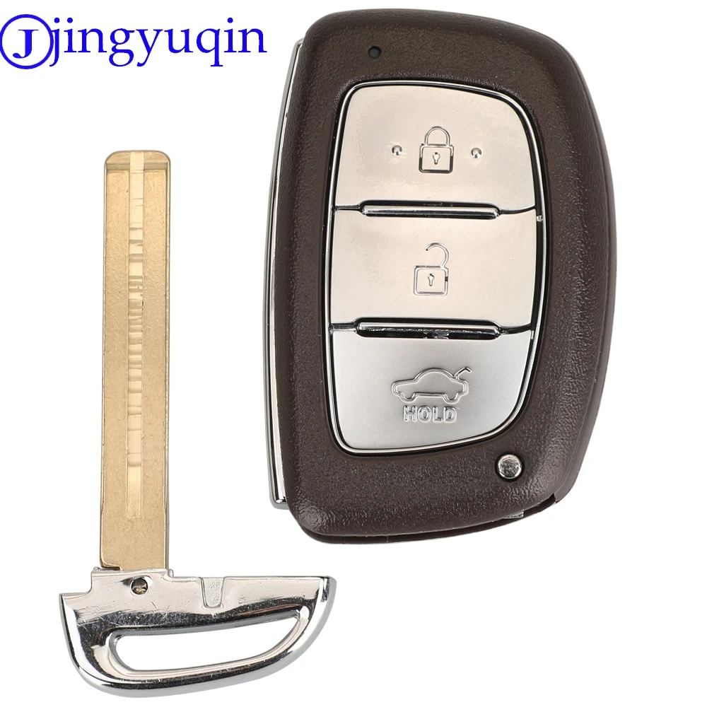 jingyuqin New Remote Car Key Shell Cover For Hyundai Creta Mistra Elantra Verna Tucson ix25 IX35 Smart Key Case