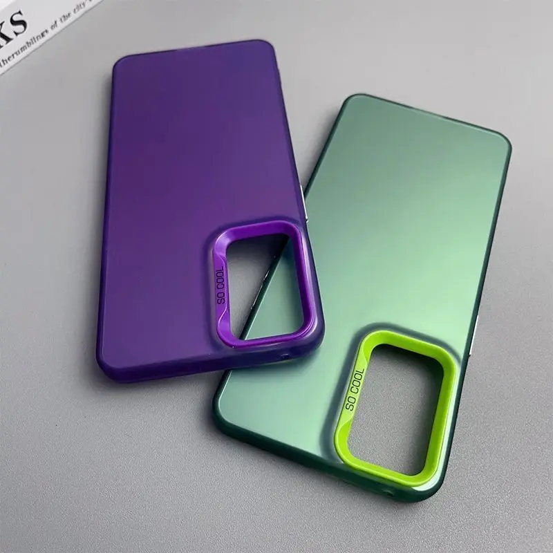 For OPPO A74 Case Oppo F19 F19S A95 4G A76 A96 A94 F19Pro Phone Case Shockproof Shell Protection Back Cover Anti-fingerprint IMD