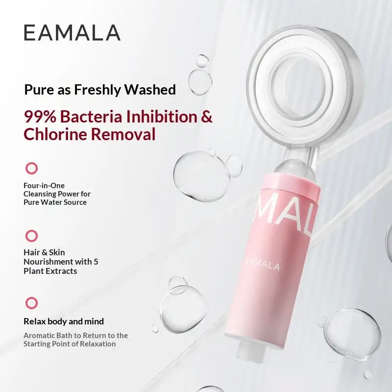 Universal VC Gel Water Purifier 2026 New Fragrance Skin Beauty Shower Filter Healthy for Bathroom Pressurized Shower Head