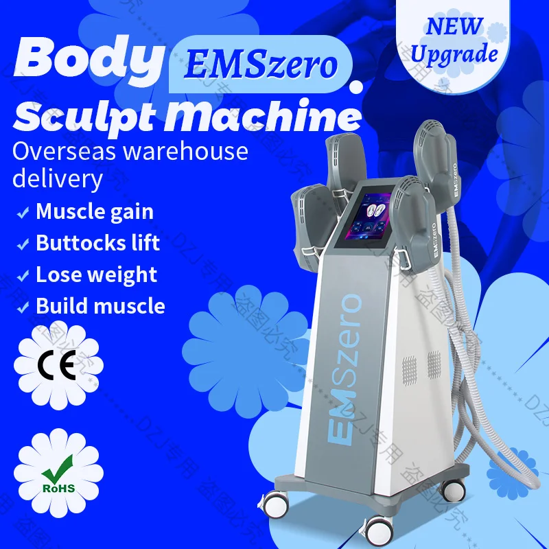 

Professional EMSzero Sculpting RF Fat Loss Build Muscle Machine ABS Muscle Stimulator EMS Body Slimming Muscle Buttock Toning