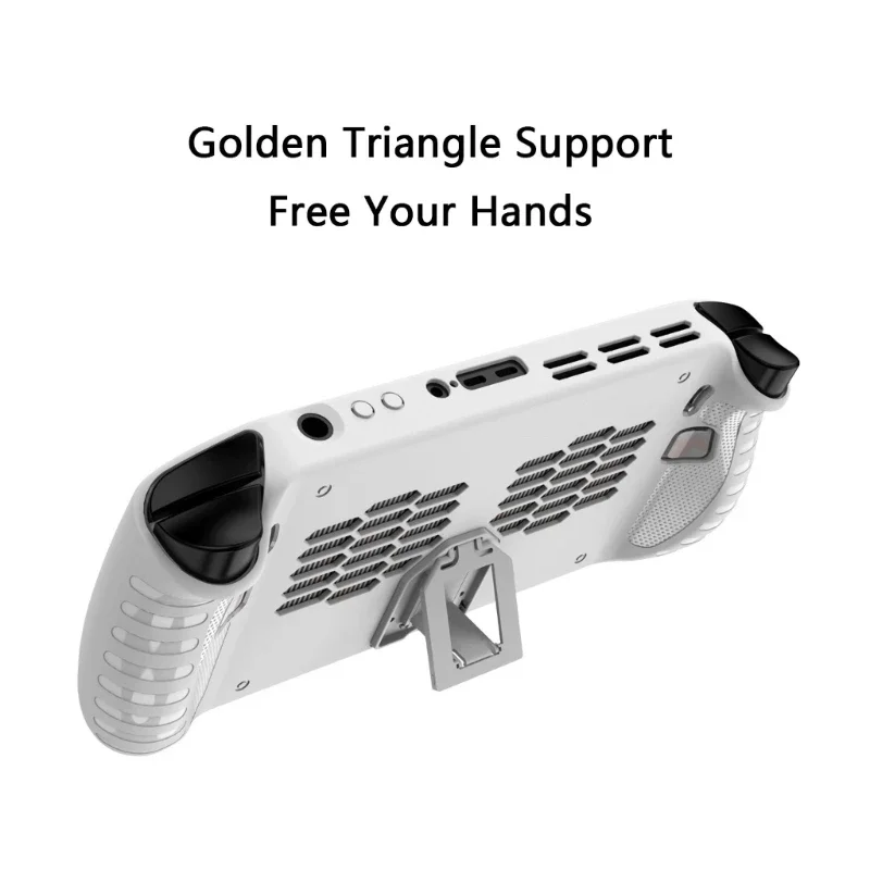 Game Consoles Scratchproper Shell Cover Cover с Kickstand Gamepad TPU Skin для Go S Accessy Assocsing