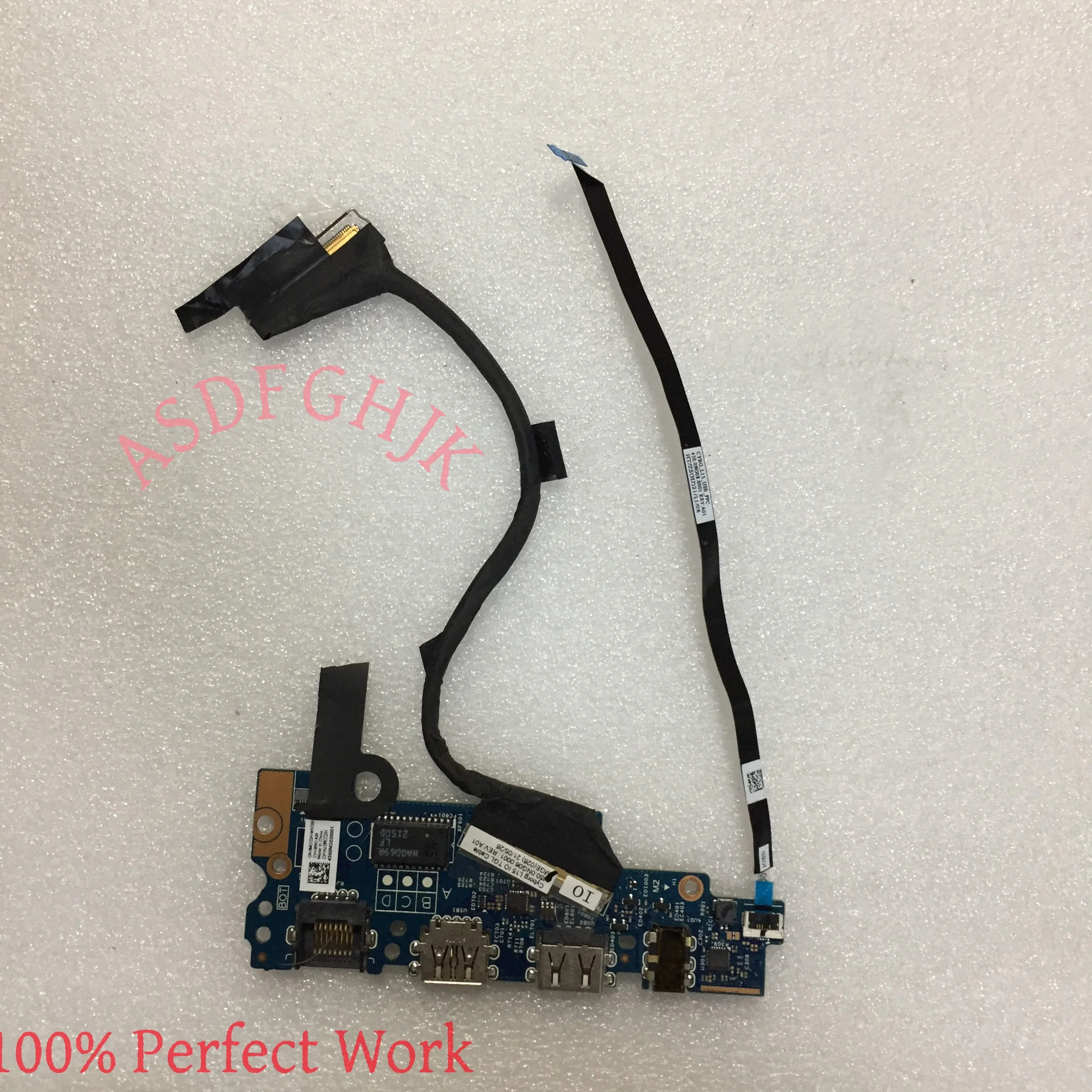For Dell Latitude 3520 E3520 Switch Board WITH CABLE 203513-1 TEST OK ，Freeing shipping