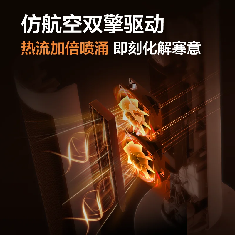 Gree heater heater household energy-saving electric heating fan small quick heating desktop foot heater gas