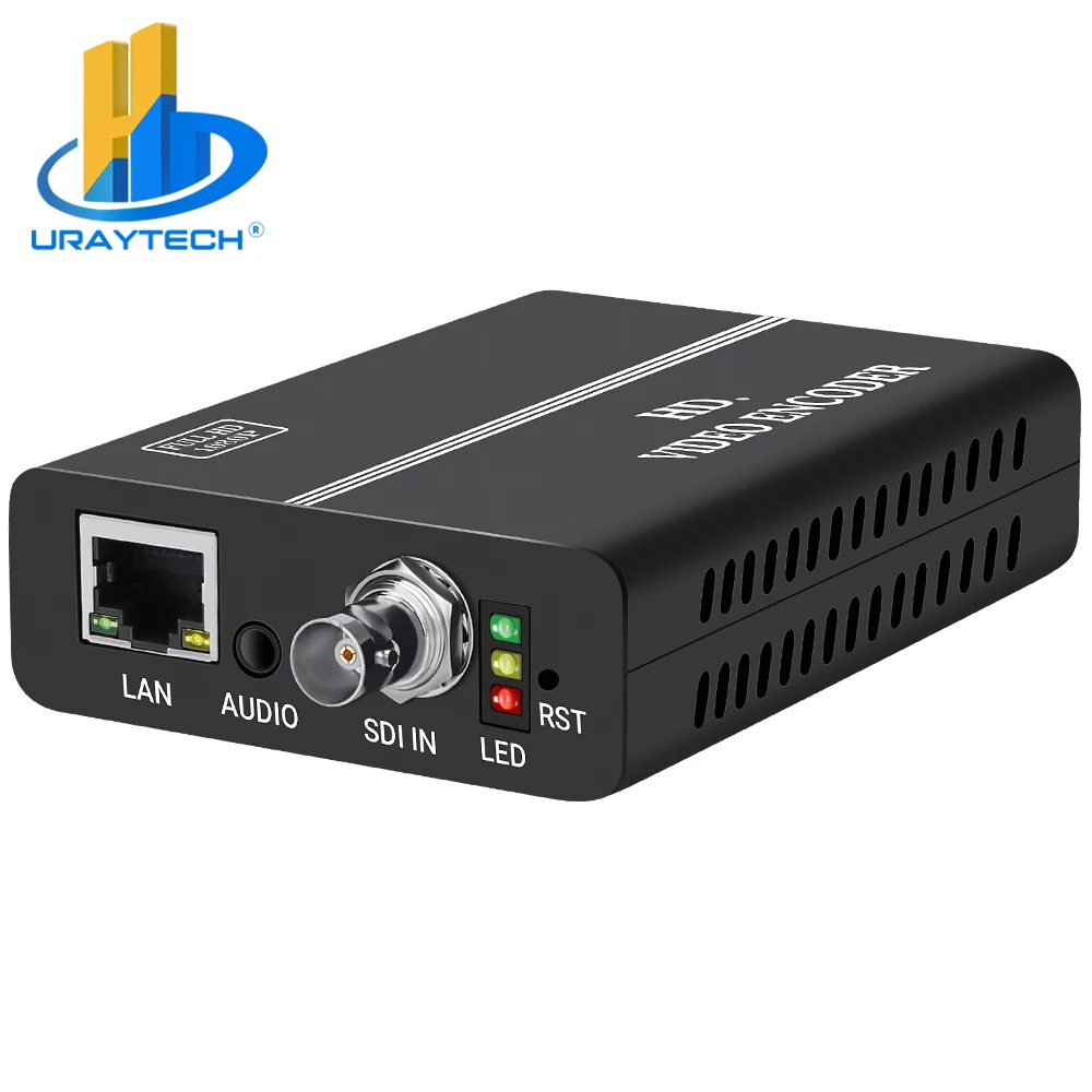 URay Mini H.264 SDI Video Encoder HD-SDI To IP Video Decoder  Encoder Live Stream RTMP Encoder