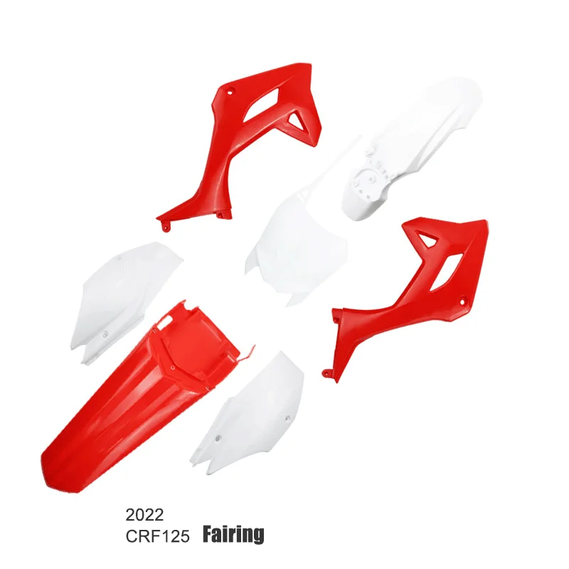 Pit Dirt Bike CRF125 2022 Fender Body Cover Motorcycle Plastic Fairing Kit for CRF 125 Series 110CC Motocross Spare Parts