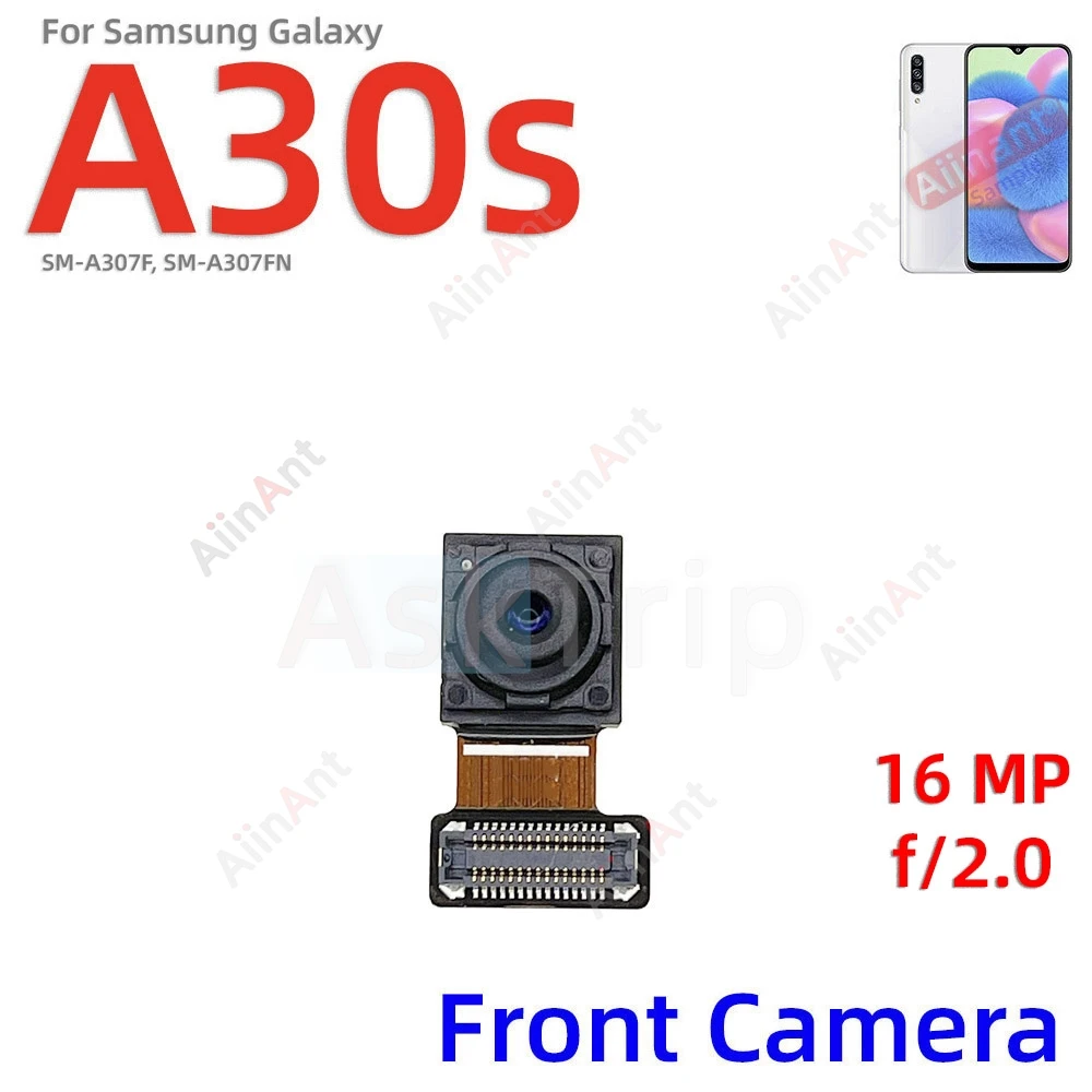 Macro Depth Wide Main Small Front Back Rear Camera Flex Cable For Samsung Galaxy A30 A30s A31 A305F A315F A307F 4G 5G