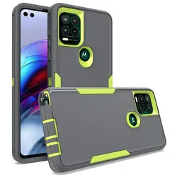 Heavy Duty Shockproof Dustproof Rugged Defender Protective, 2 in 1 Bumper Cover For Motorola Moto G Stylus 5G 2021 Phone Case