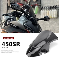 Motorcycle Accessories New Windshield Extension Spoiler Deflector For CFMOTO 450 SR 450Sr 450sr 450SR 2022 2023 2024 2025