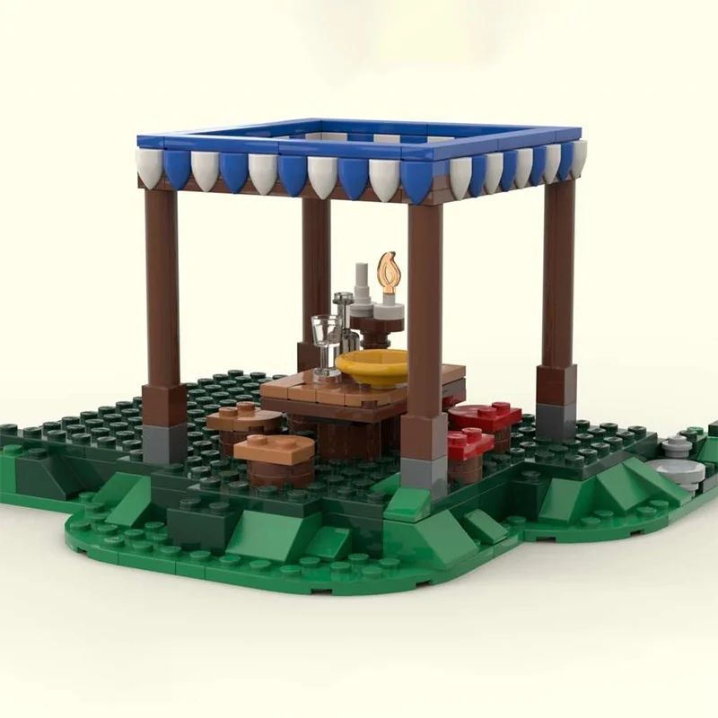 3188pcs MOC Lakeside Casa sull'albero Idee e blocchi di costruzione di modelli Costruzione Regali di Natale fai da te Idea giocattolo creativo Compleanno per bambini