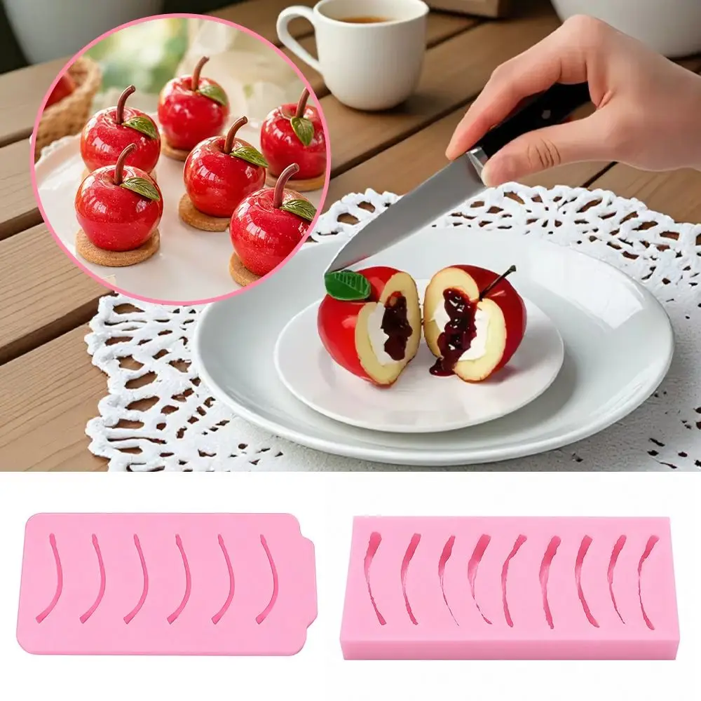 Fruit Series Fruit Stalk Cake Mold Silicone Clear Baking Mousse Mold French Dessert Mold Home Baking Making