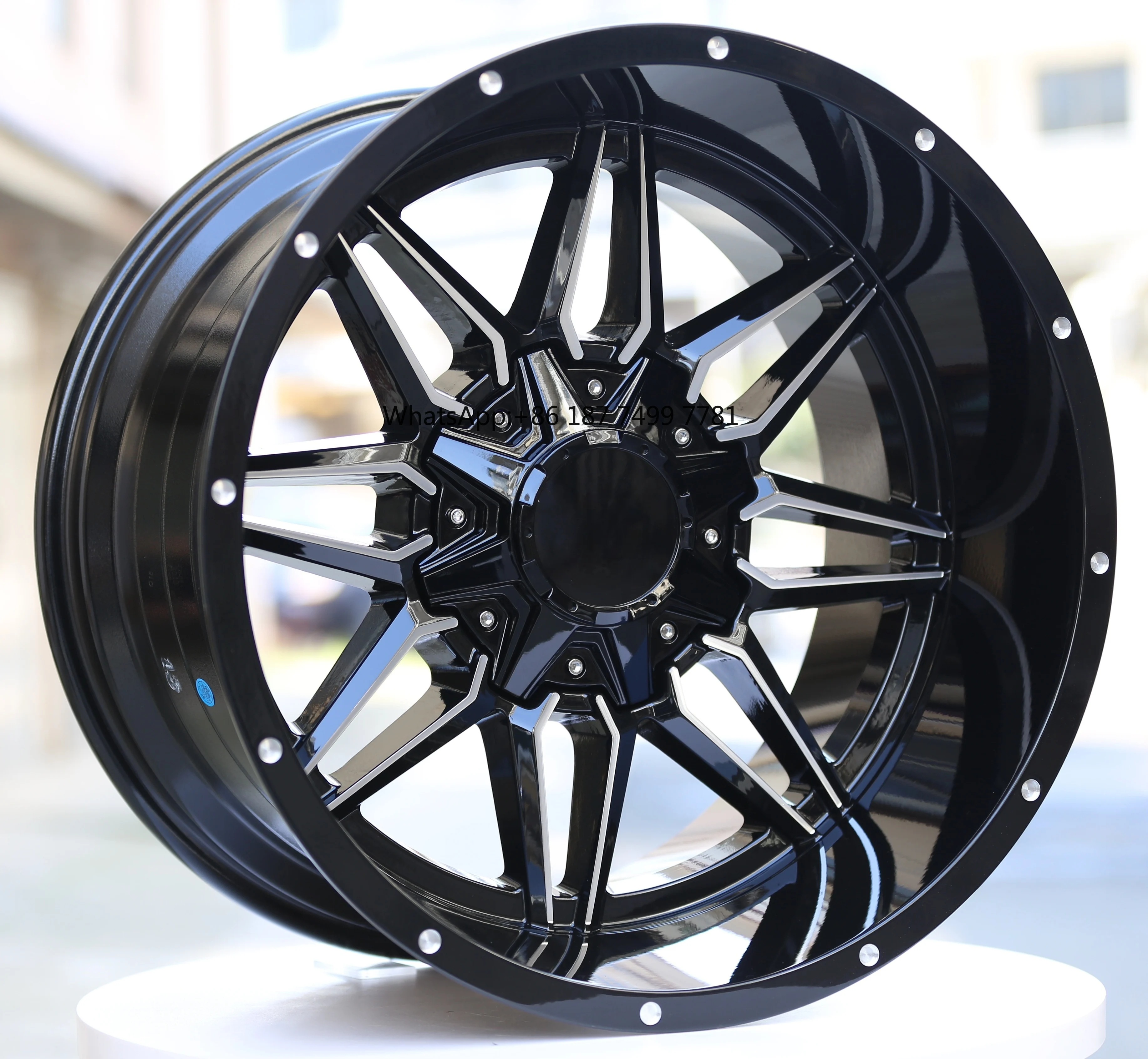 

20*12 -44 5x127 5x139.7 6x135 6x13.7 Fit Wheels for Raptor F150; .; Ranger; Hummer; Jeep; for Ram Pickup & SUV Wheels