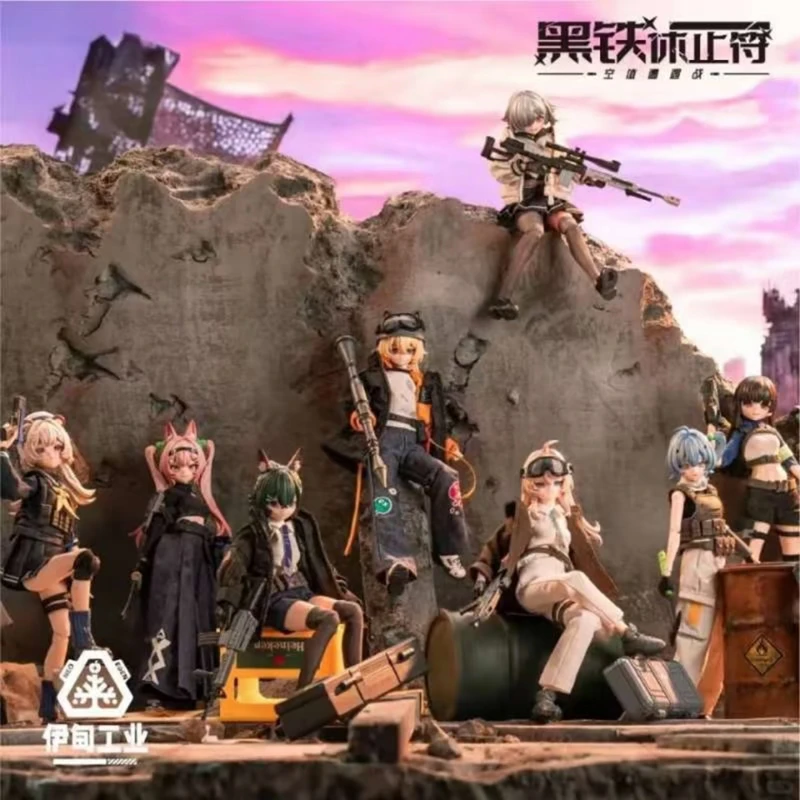 In Stock Genuine NEO EDEN TOYS Iron Rest Note 6 Inch  112 Scale Cloth Body Blind Box Articulated Doll Anime Figure Ornament