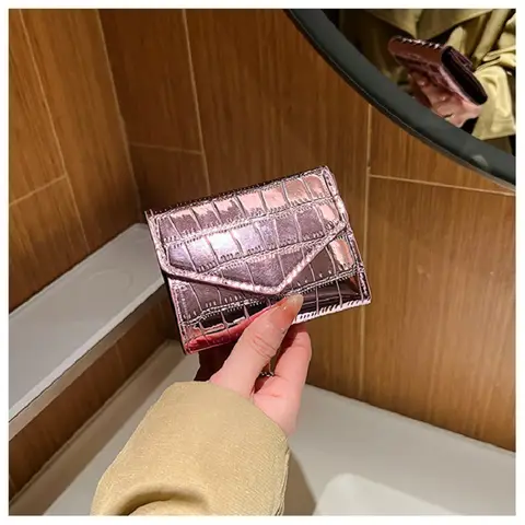심플한 3 폴드 짧은 클립 여성용 미니 지갑, 짧은 지갑, 멀티 카드 다기능 카드홀더 동전 지갑, 패션 Best5 심플한 3 폴드 짧은 클립 여성용 미니 지갑, 짧은 지갑, 멀티 카드 다기능 카드홀더 동전 지갑, 패션 Best5