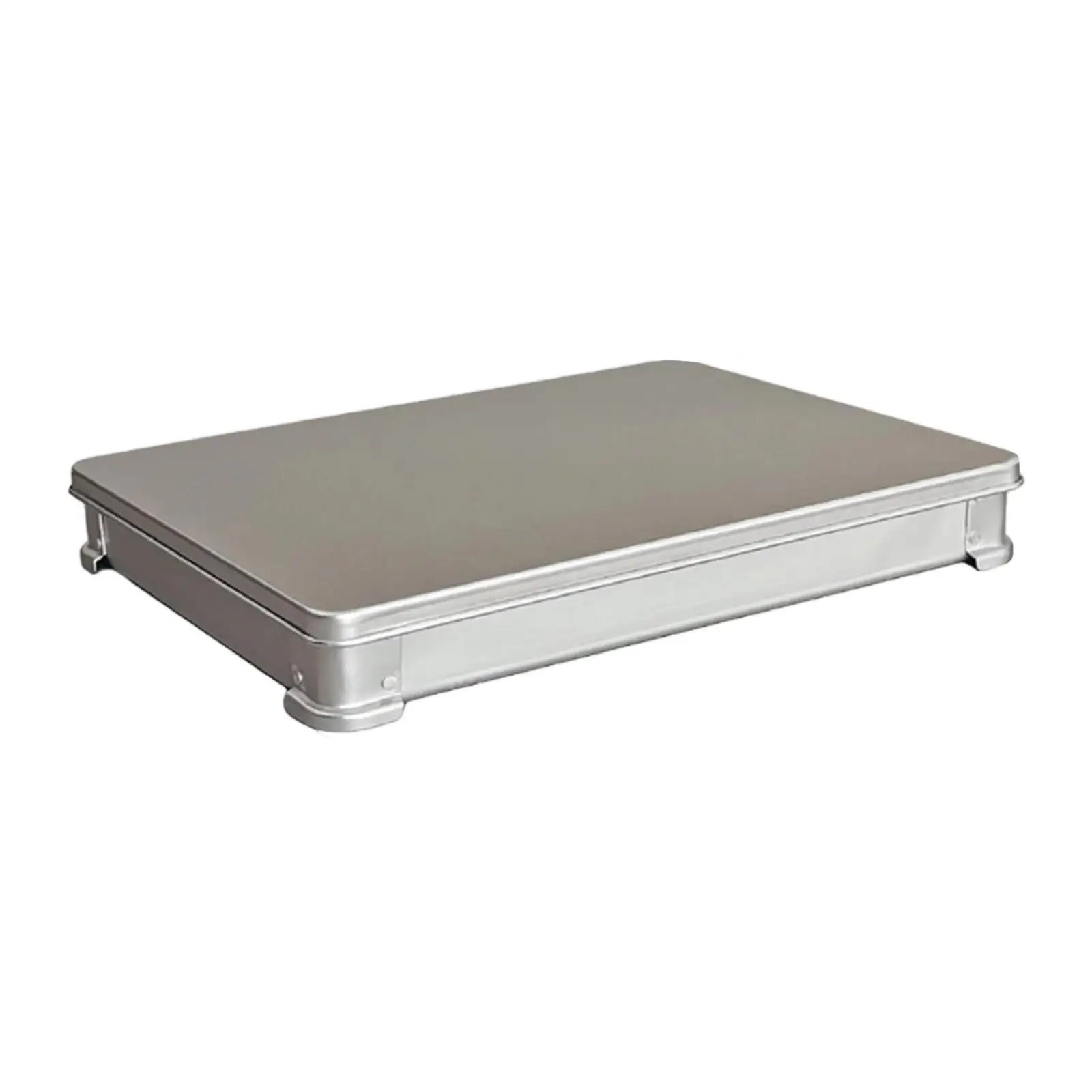 Premium Aluminum Refrigerator Fresh Keeping Box Stackable Freezer Tray Storage Solution for Dumplings and Meats