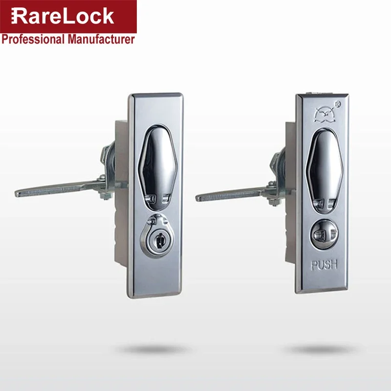 Handle Cabinet Key Lock Zinc Alloy for Bus Truck Car Plane Metering Lock Electric Cabinet Lock Rarelock MS582 g