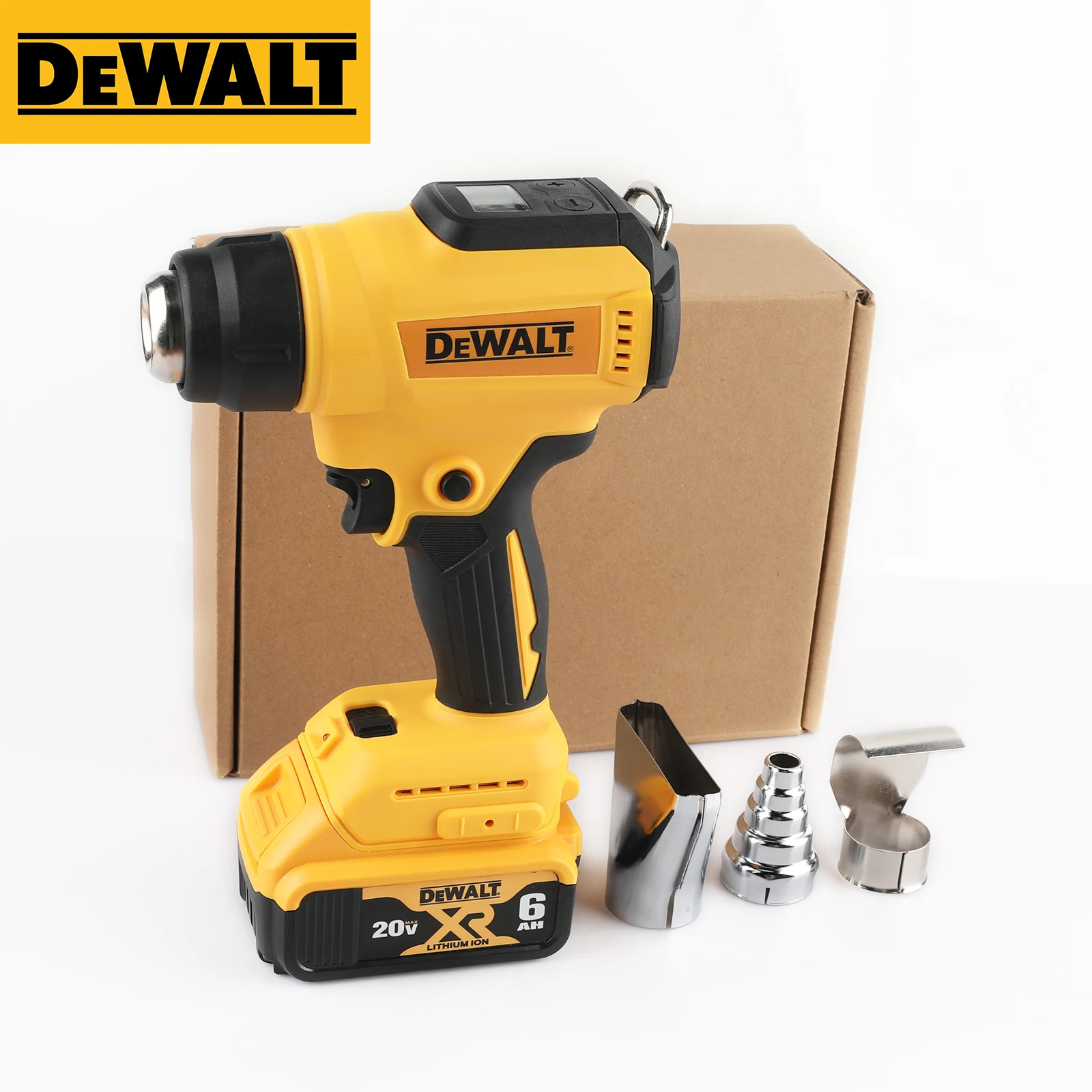 

Dewalt 21 В тепловая пушка термоусадочная беспроводная тепловая пушка высокой мощности сварочный термовентилятор инструмент для термоусадочной упаковки для Dewalt 20 В