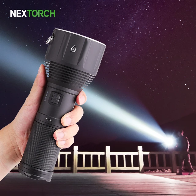 

For Nextorch Saint Torch 11 Rechargeable Tactical Emergency Light Super Bright Aluminum Alloy Strong Searching Self Defense