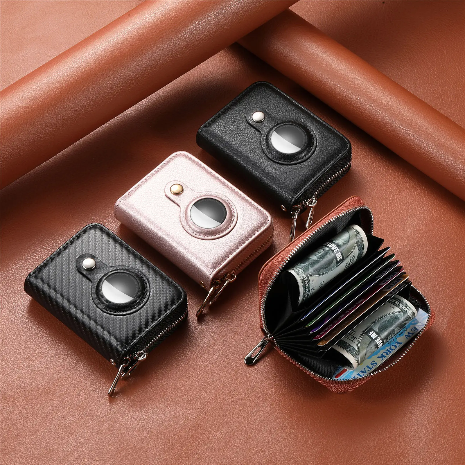 لحامل Apple Airtag للأطفال، حافظة AirTag مع دبوس أمان مخفي مضاد للسرقة ونظام تحديد المواقع للأطفال، حقيبة تعقب الأمتعة لكبار السن